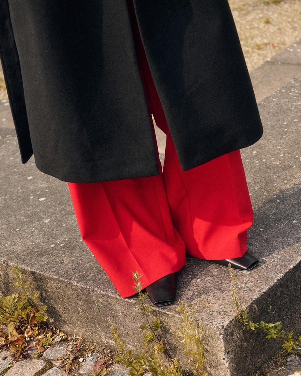 Red pants