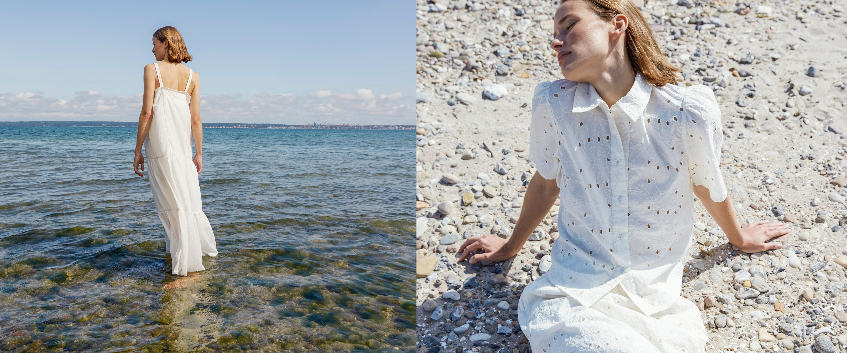 Woman on beach